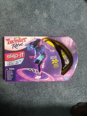 Twister Rave Skip-It Light-Up Toy - Purple & Black